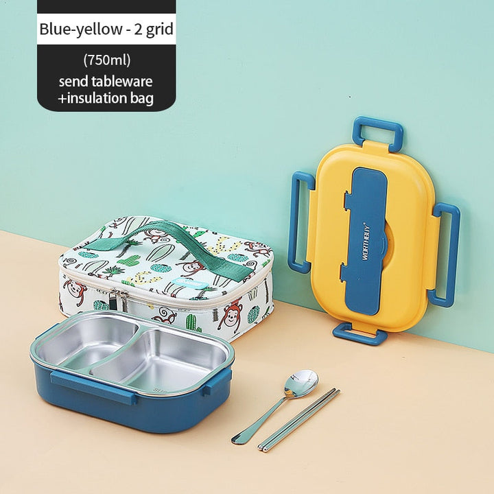 BowLift | Stainless Steel Multiple Compartment Children's Lunchbox