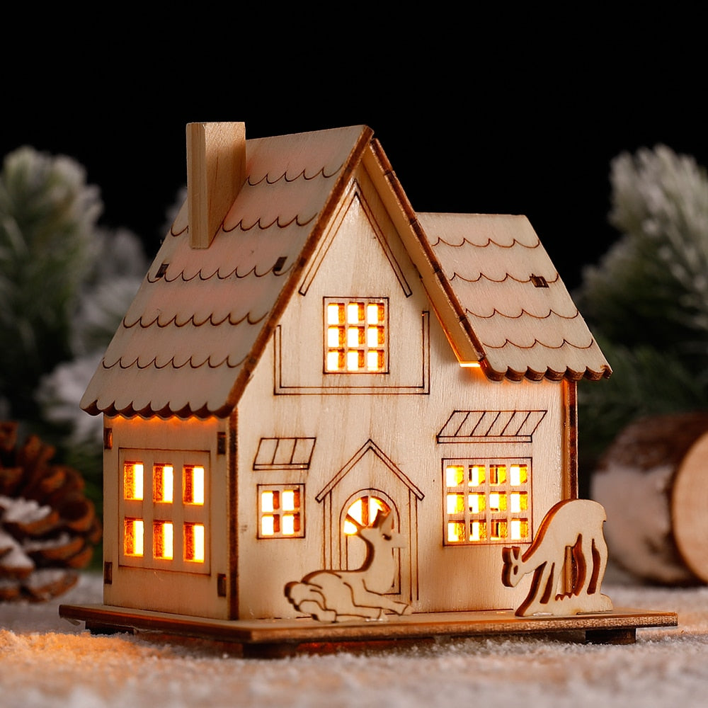BowLift | DIY Wooden Hanging House Decor Glowing Lamp
