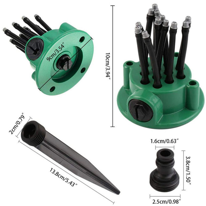 BowLift | Foldable Pipe Garden Water Sprinkler System