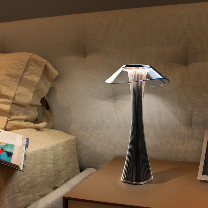 BowLift | Elegant Wireless LED Table Lamp with Dimming Function | Battery Operated