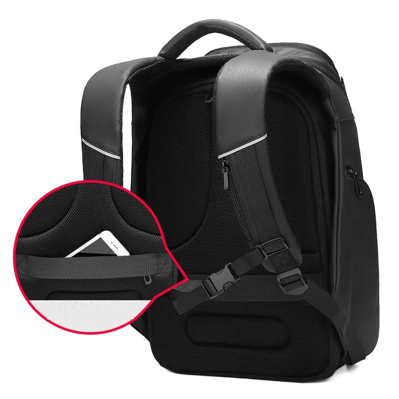 BowLift | Business Travel RFID Blocking Pocket Multi-Layer Backpack