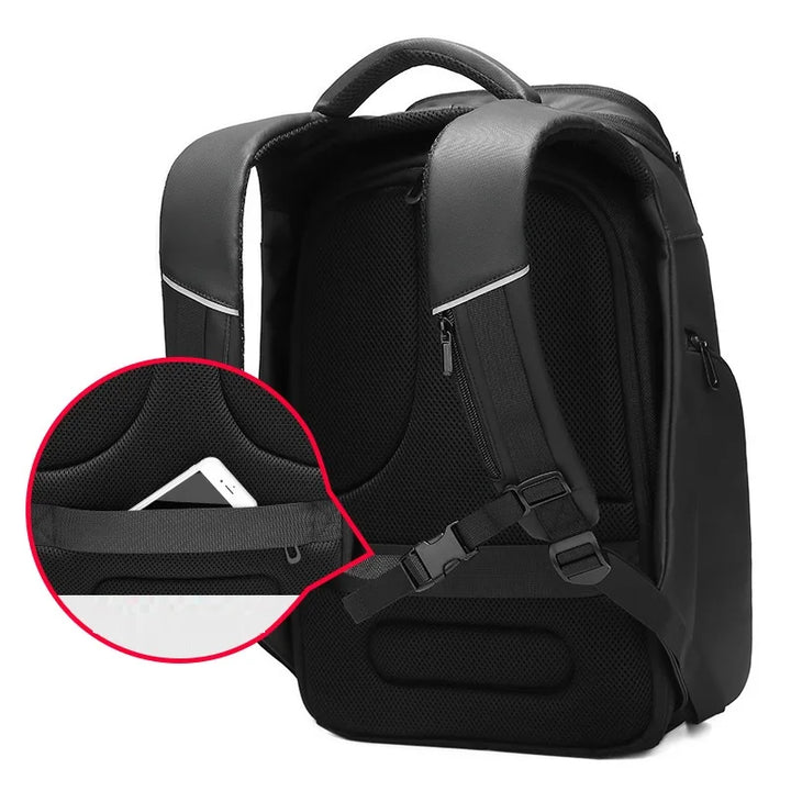 BowLift | Business Travel RFID Blocking Pocket Multi-Layer Backpack