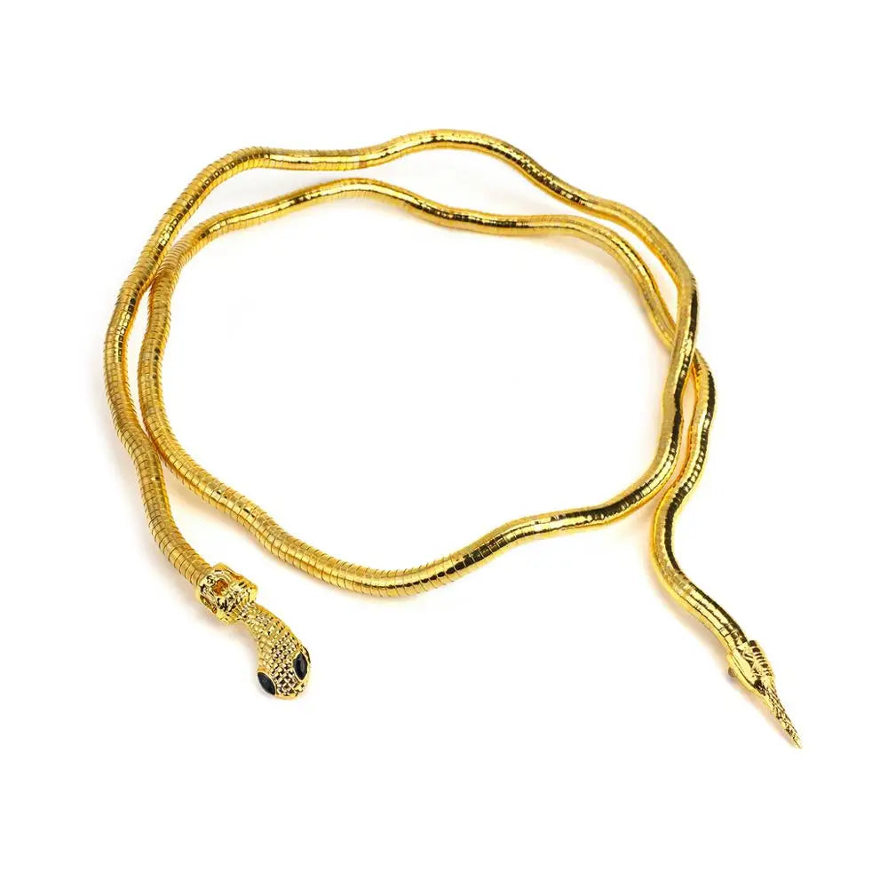 BowLift | Snake Wrap Bold Dual Necklace