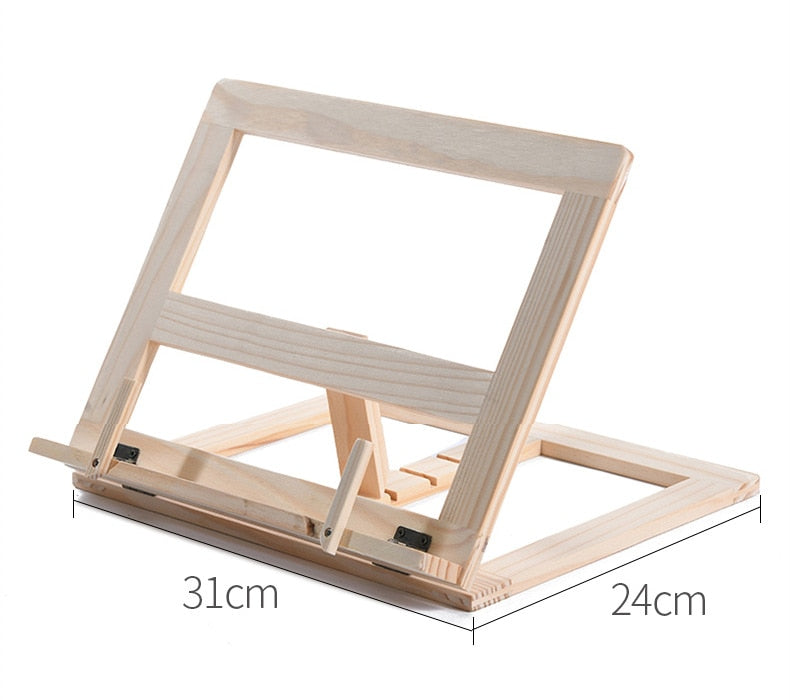 BowLift | Creative Bookworm Wooden Tablet Stand