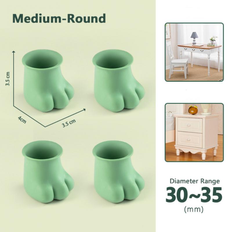 BowLift | 4Pcs Non-Slip Cat Paw Furniture Leg Cover