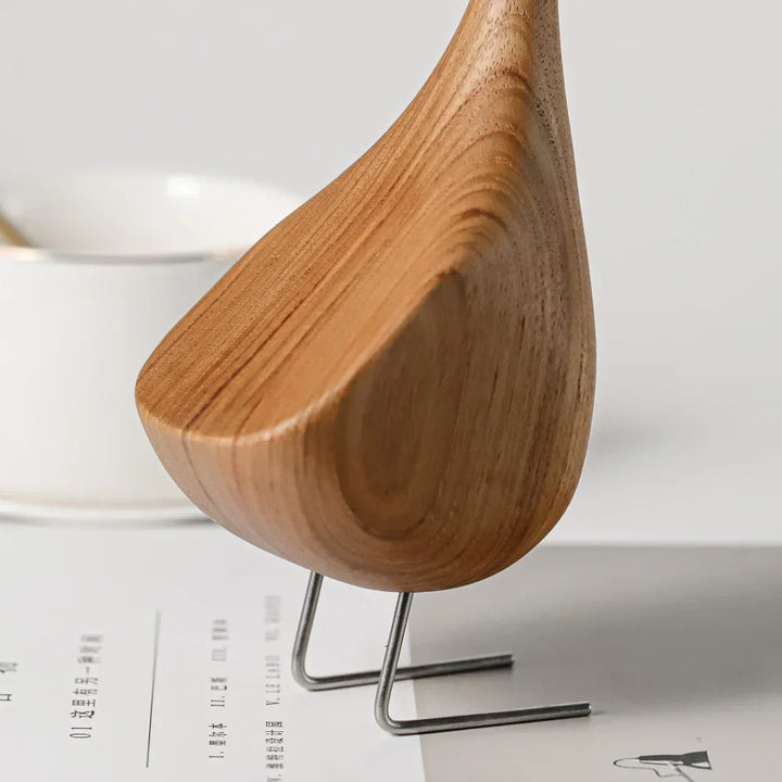 BowLift | Nordic Wood Goose Figures