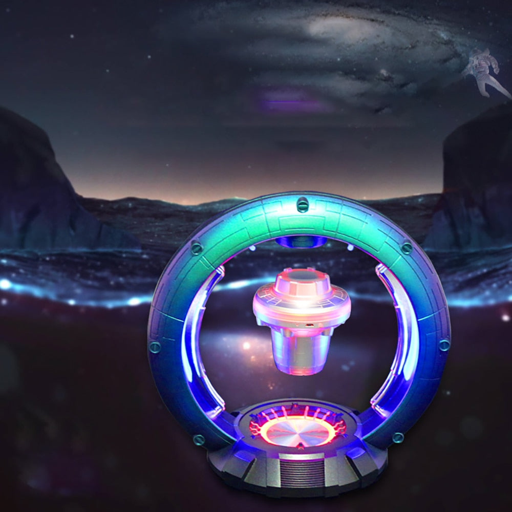 BowLift | Magnetic Levitating Spacecraft Speaker Night Lamp
