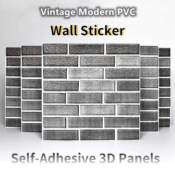 BowLift | 3D Self-Adhesive Cobblestone Wall Stickers
