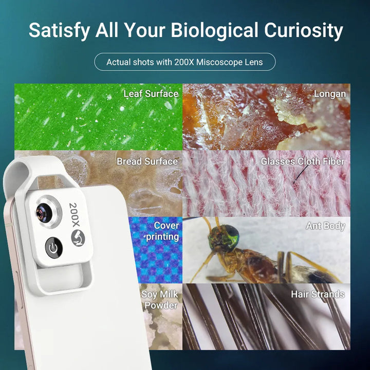 BowLift | Portable Mobile LED Microscope Lens