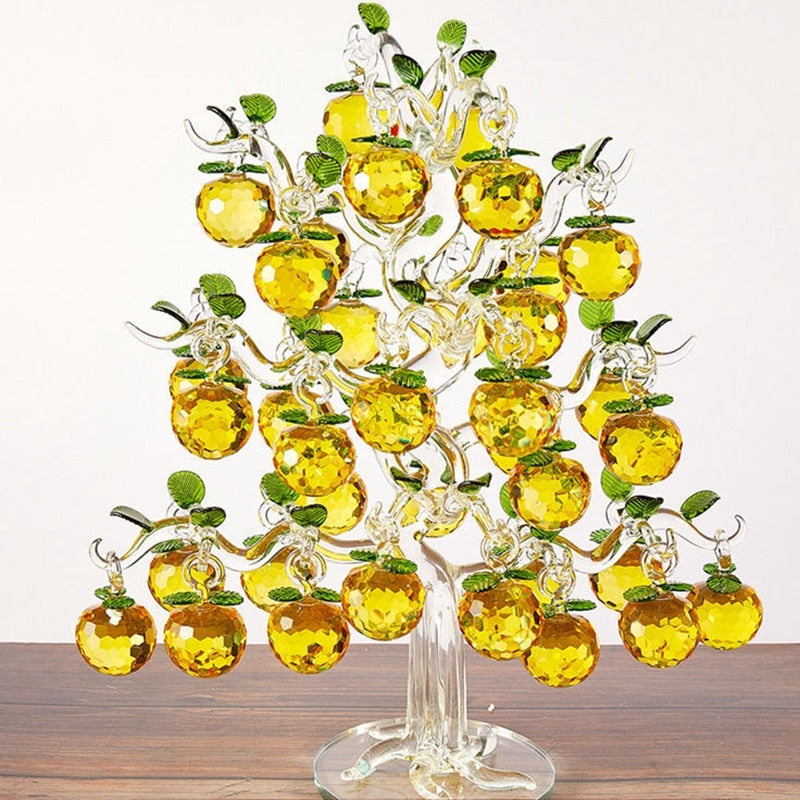 BowLift | Elegant Crystal Apple Tree Home Decor