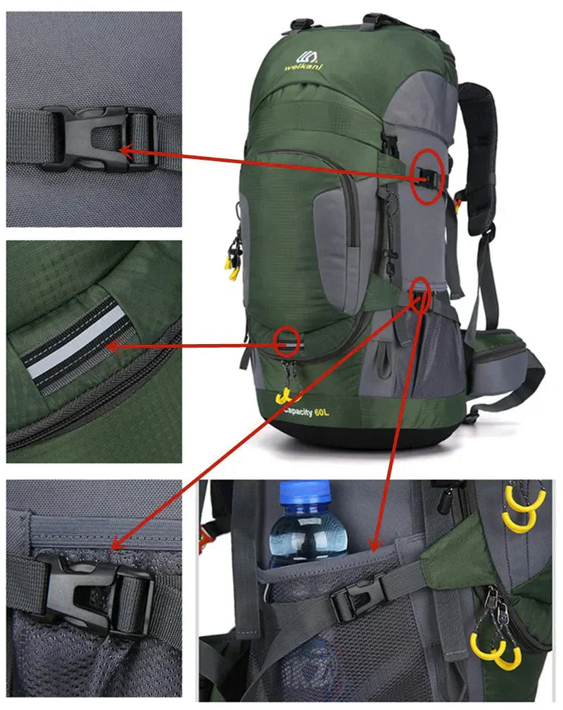 BowLift | 60L Backpack - Waterproof