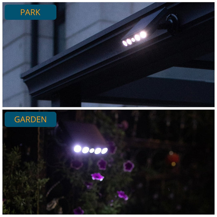 BowLift | LED Solar Motion Sensor Outdoor Light