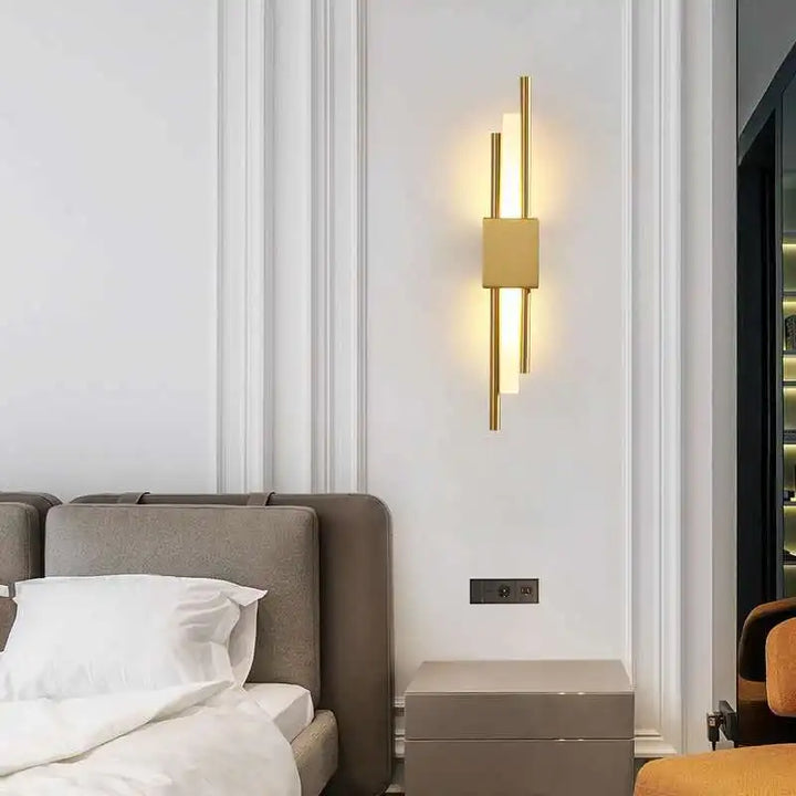 BowLift | Modern LED Wall Lamp: Indoor Lighting for Home, Bedroom, Nightstand, Living Room, Hotel, and Hallway Decoration