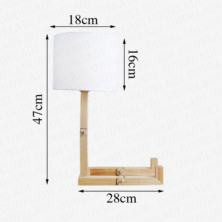 BowLift | Thinker Wooden Robot Modern Night Lamp