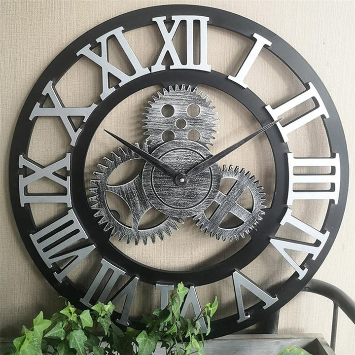 BowLift | Handmade Oversized 3D Retro Decorative Wall Clock