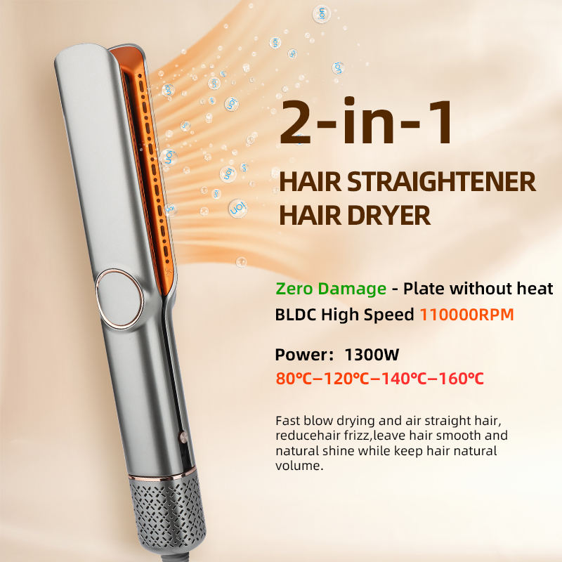 BowLift | 2-in-1 Hair Dryer & Straightener for Effortless Styling