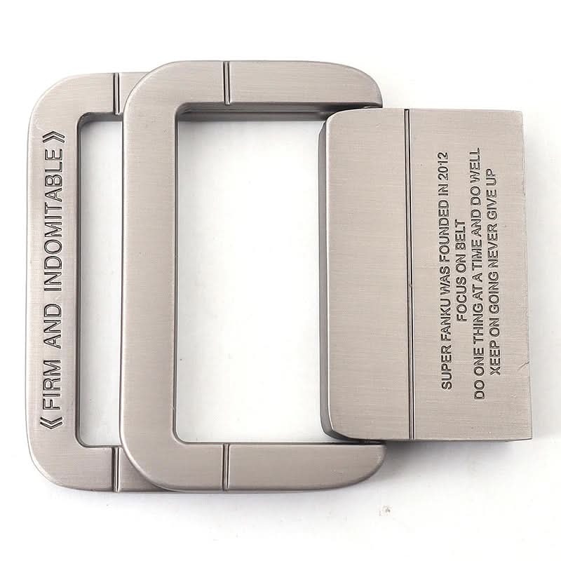 BowLift | Unisex Canvas Belt – Double Metal Ring Buckle, Adjustable