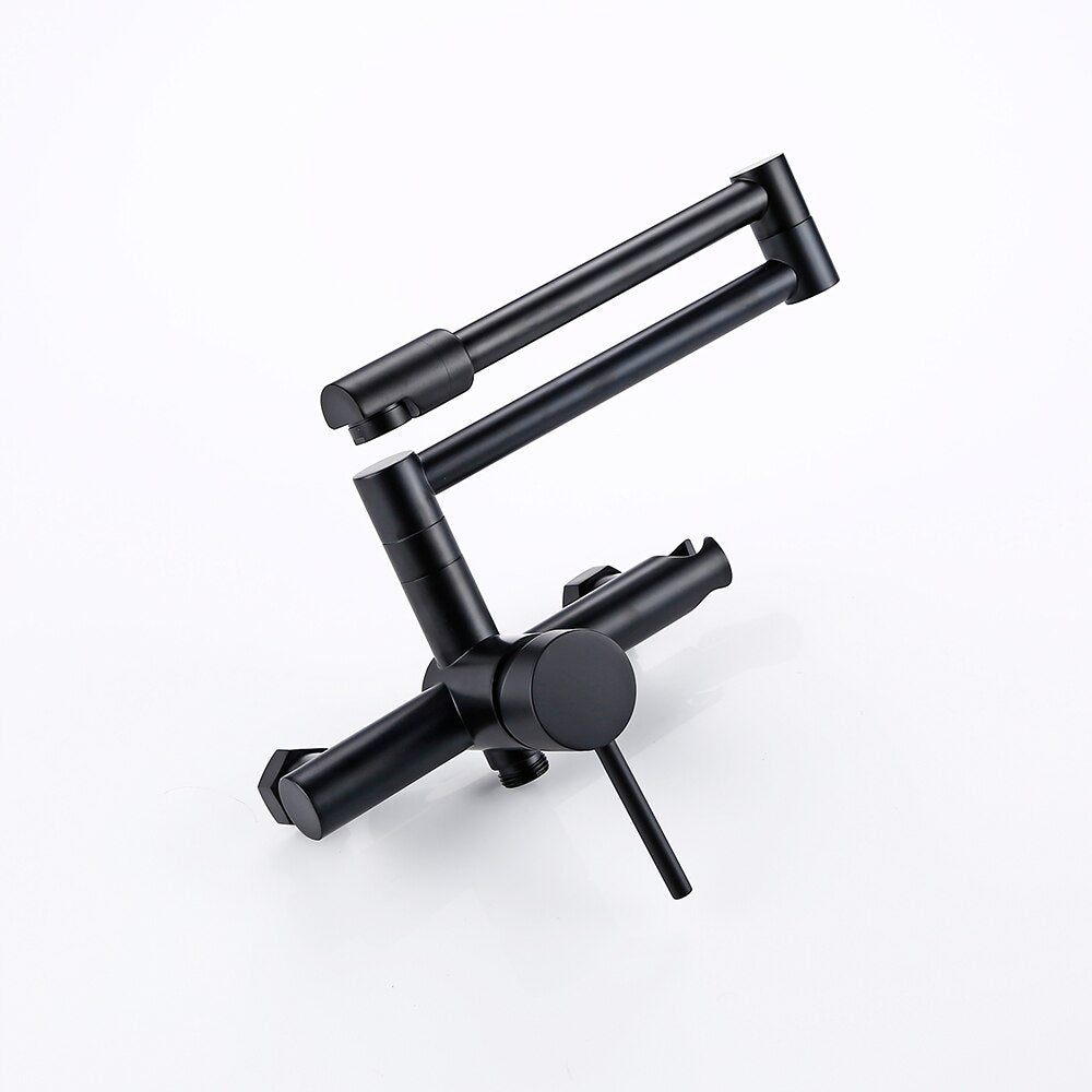 BowLift | Flexible Kitchen Tap with Pull-Out Spray – Stainless Steel Design