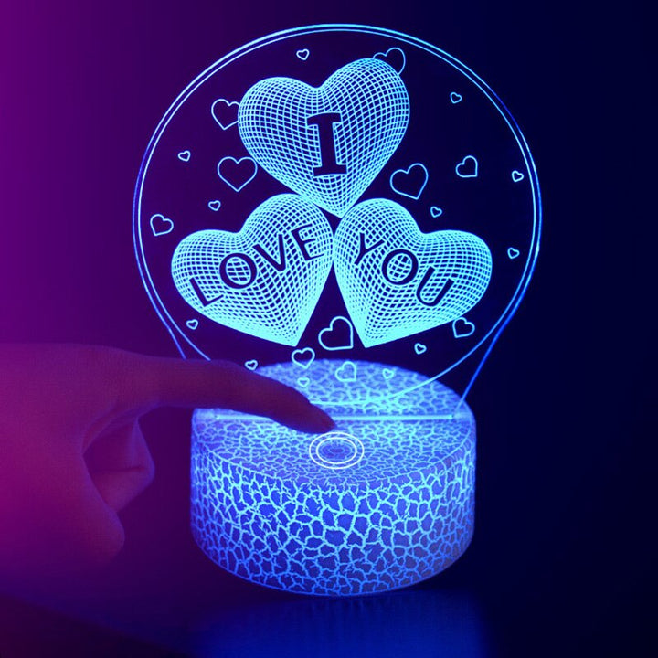 BowLift | 3D Room Decor Night Lamp
