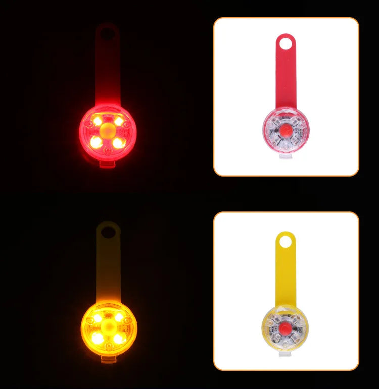 Rechargeable LED safety tag for pets Bowlift