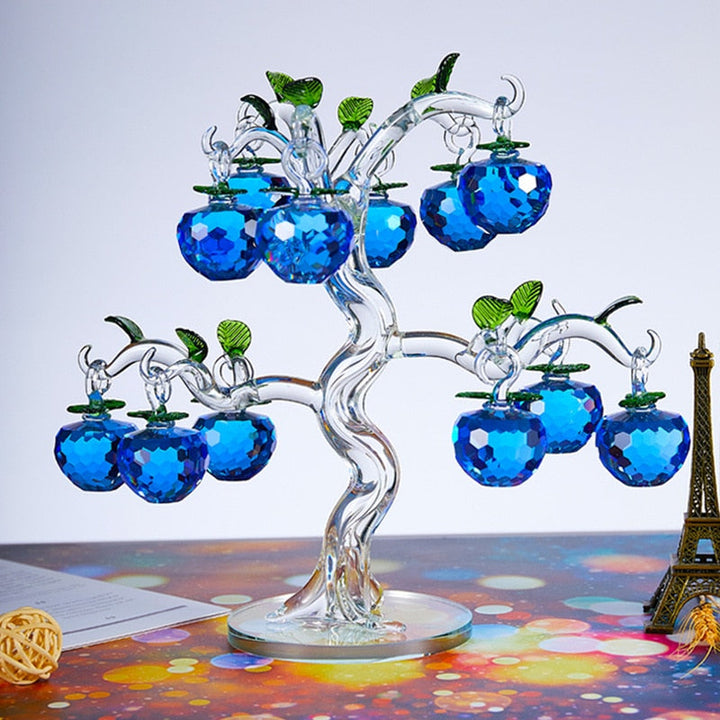 BowLift | Elegant Crystal Apple Tree Home Decor