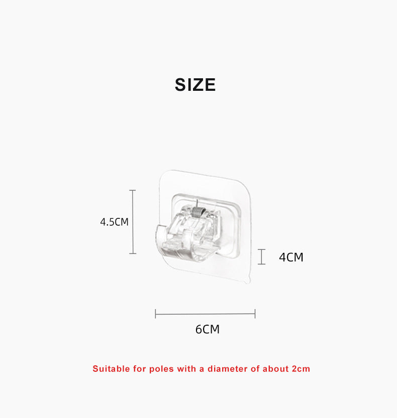 BowLift | Self Adhesive Curtain Rod Holder