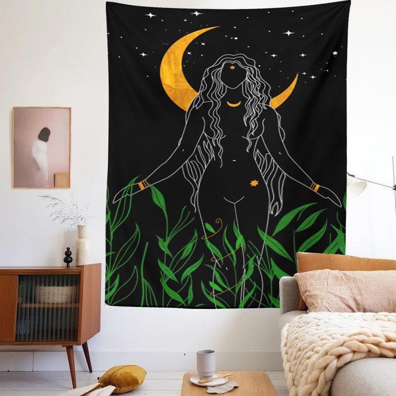 BowLift | Bohemian Style Moon Energy Wall Hanging Decor