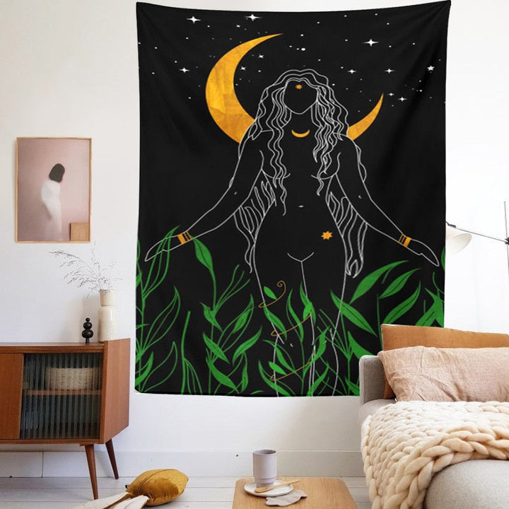 BowLift | Bohemian Style Moon Energy Wall Hanging Decor