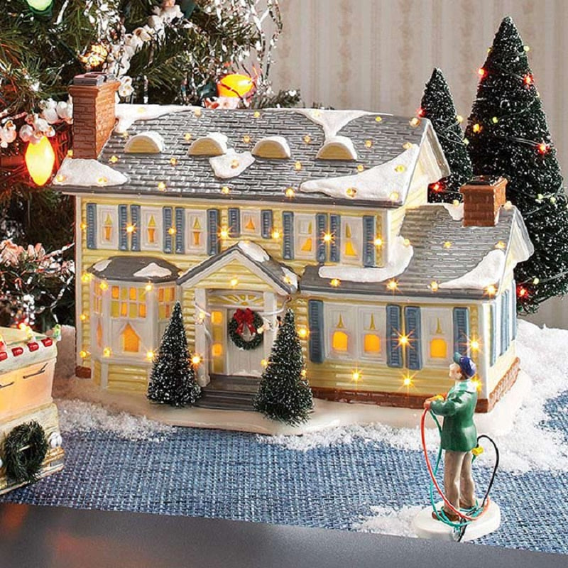 BowLift | Miniature Christmas House Desktop Decor
