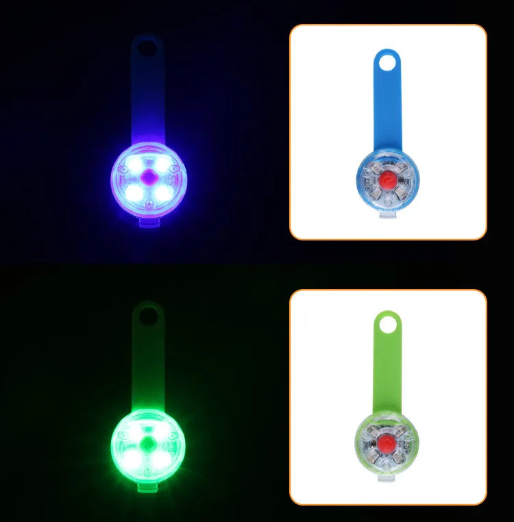 Rechargeable LED safety tag for pets Bowlift
