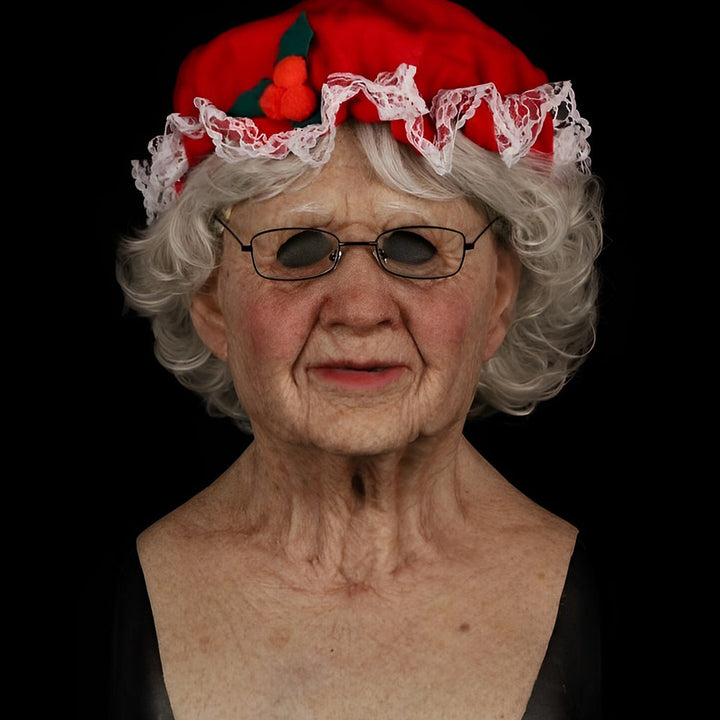 Realistic Old Man Mask – Halloween and Cosplay Latex Mask with Movable Mouth | Bowlift
