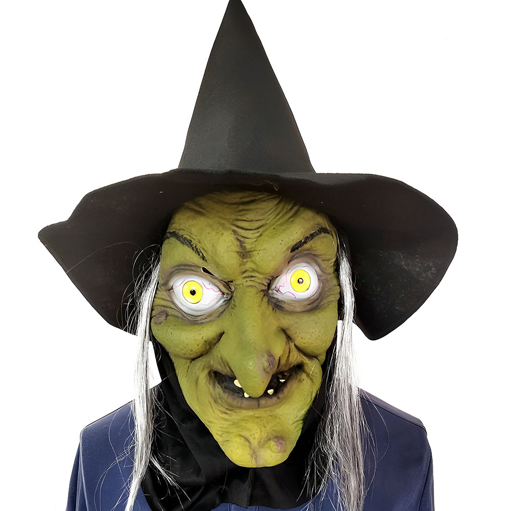 Realistic Old Man Mask – Halloween and Cosplay Latex Mask with Movable Mouth | Bowlift