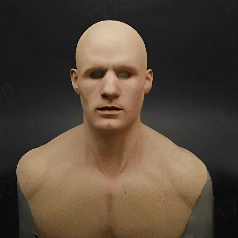 Realistic Old Man Mask – Halloween and Cosplay Latex Mask with Movable Mouth | Bowlift