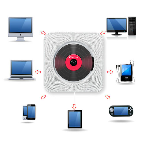 BowLift | Sound Wave CD Player Bluetooth Speaker