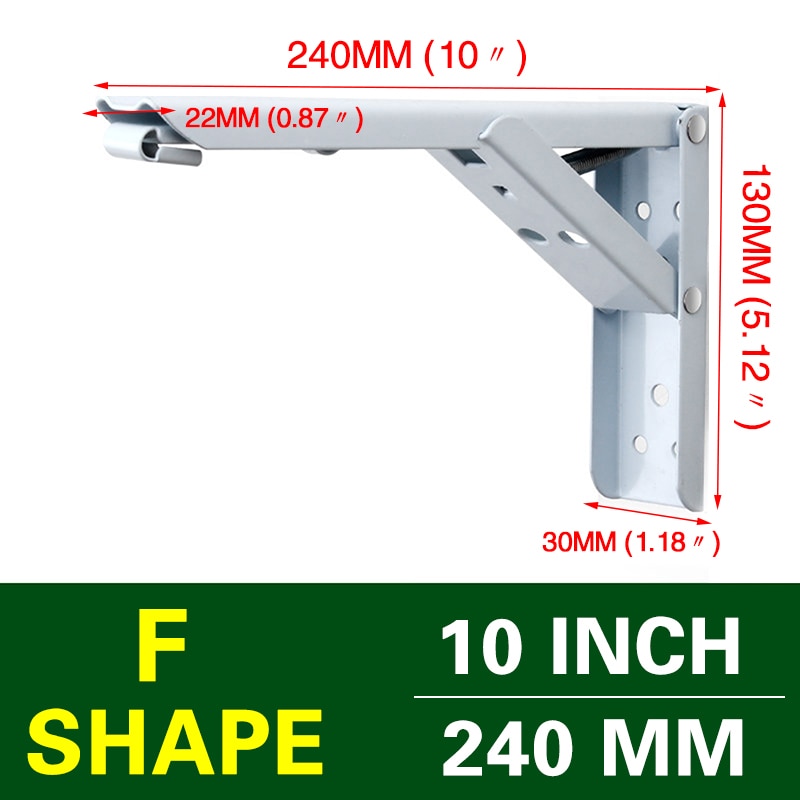 BowLift | Wall-Mounted Foldable Shelf Organizer Bracket