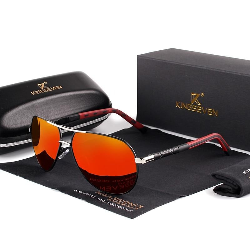 BowLift | Men's Vintage Aluminum Polarized Sunglasses