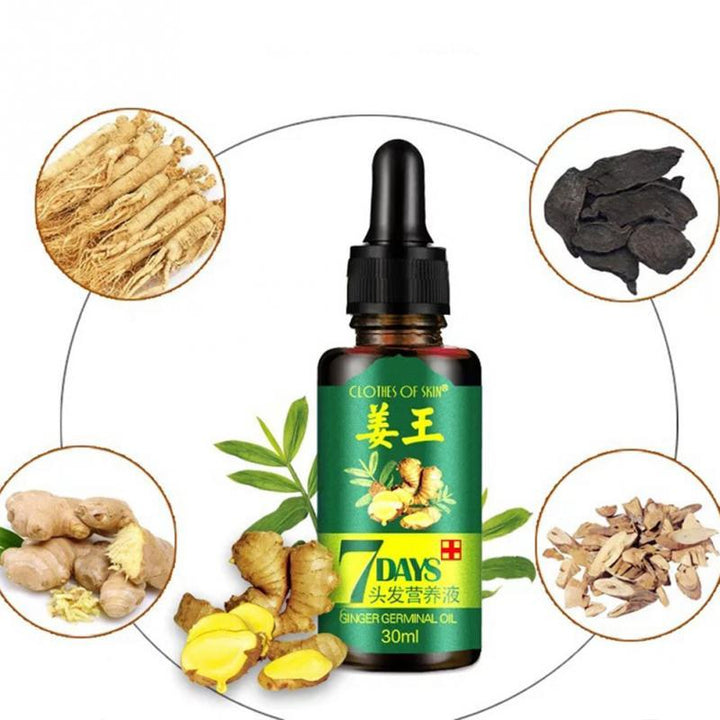 BowLift | Hair Regrow Oil | 7 Day Hair Regrowth Ginger Serum