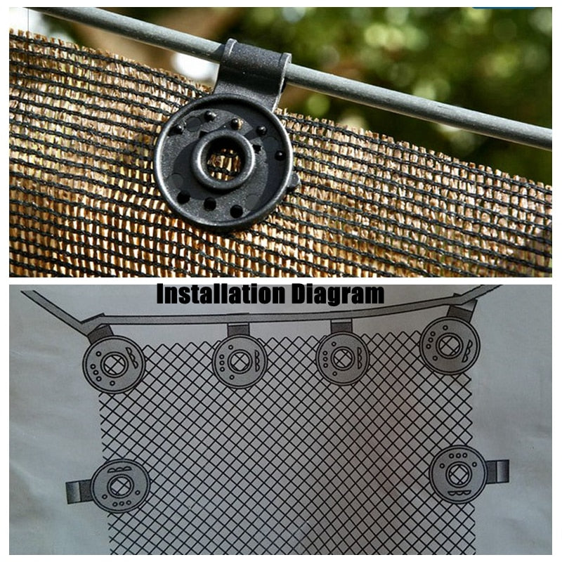 BowLift | Sun Shade Fix Clamp Net Clip