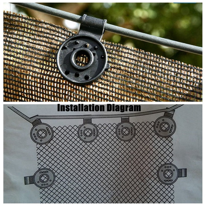 BowLift | Sun Shade Fix Clamp Net Clip