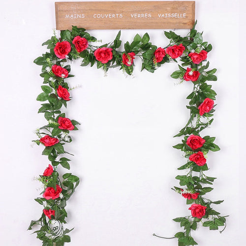 BowLift | Artificial Rose Hanging Wall Decoration