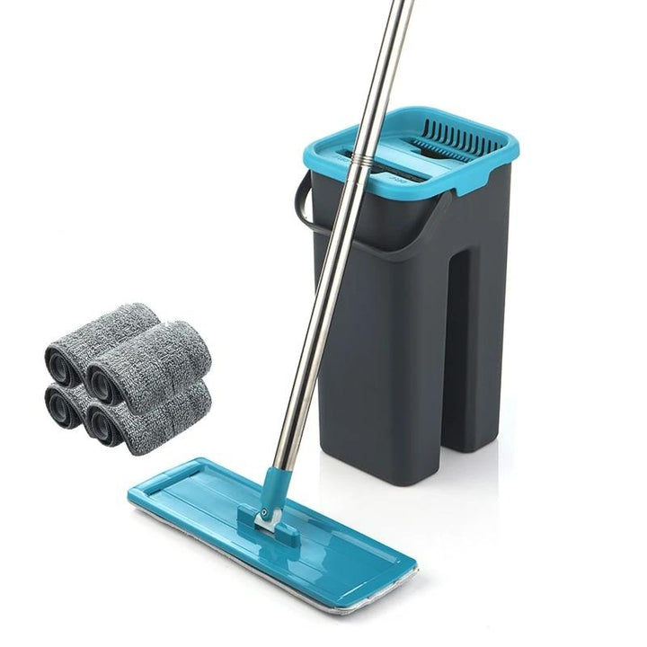 BowLift | Magic Mop – Includes 4 Pads, 360° Rotatable & Washable