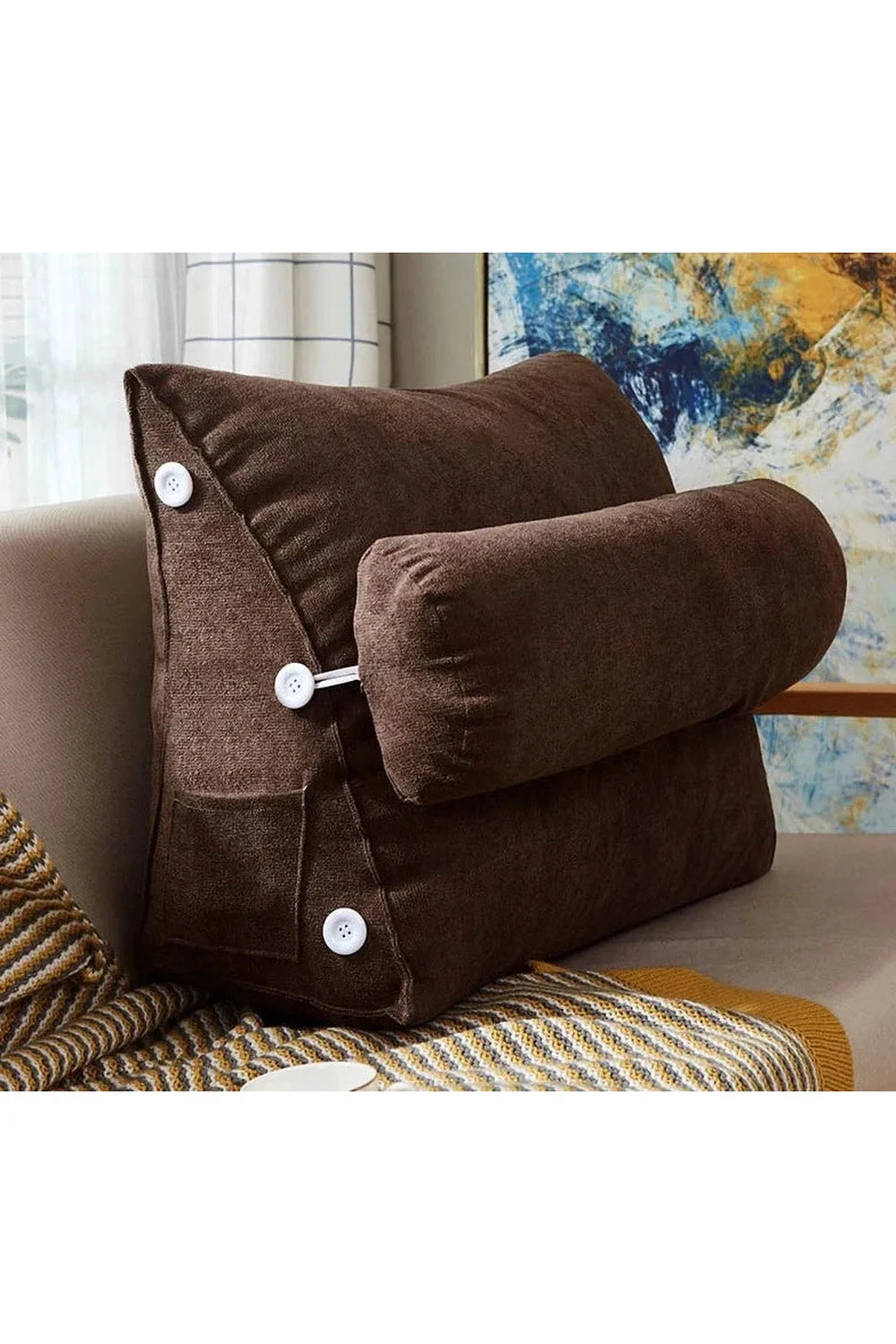 Reclining backrest cushion | Bowlift