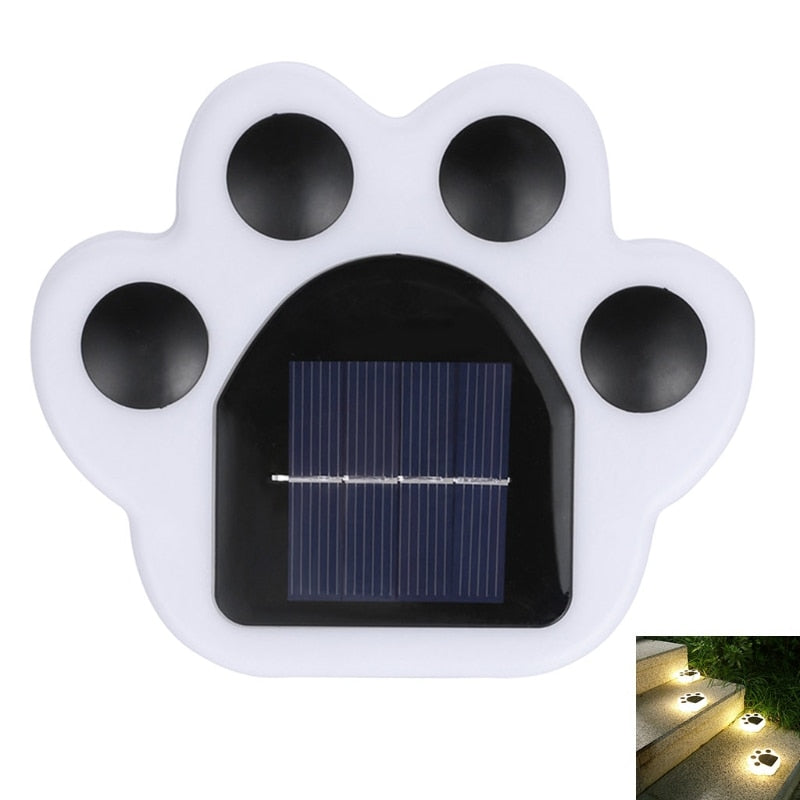 BowLift | Cat Paw Solar Powered Outdoor Floor Lamps