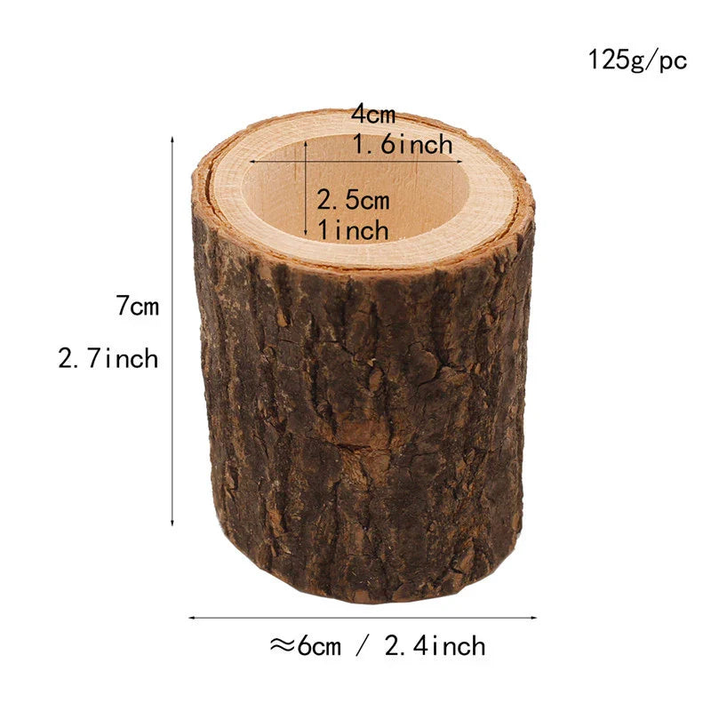 BowLift | Wood Candle Holders