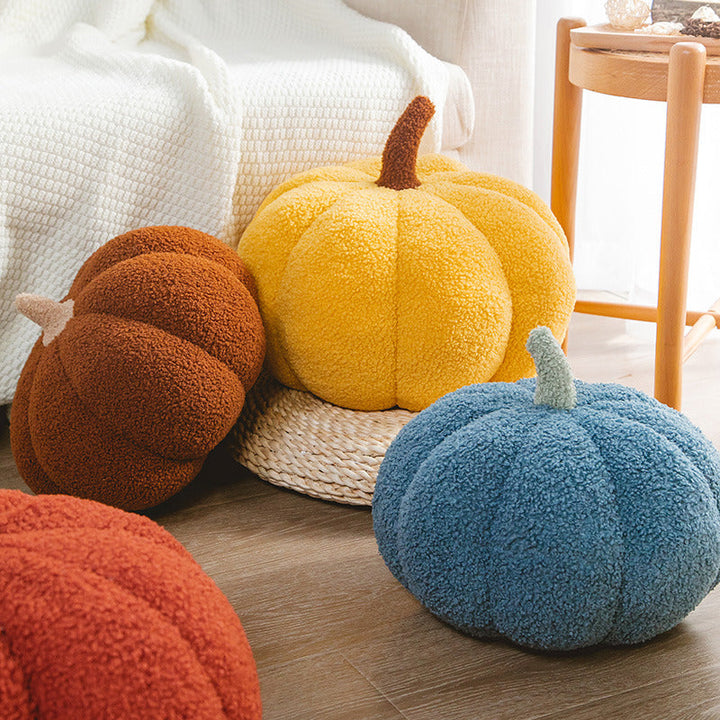 Fluffy Pumpkin Cushion | Bowlift