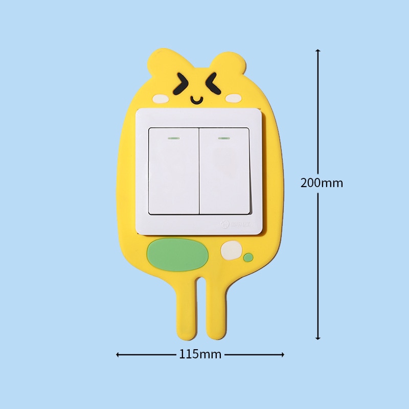 BowLift | 3D Luminous Cartoon Hook Outlet Sticker