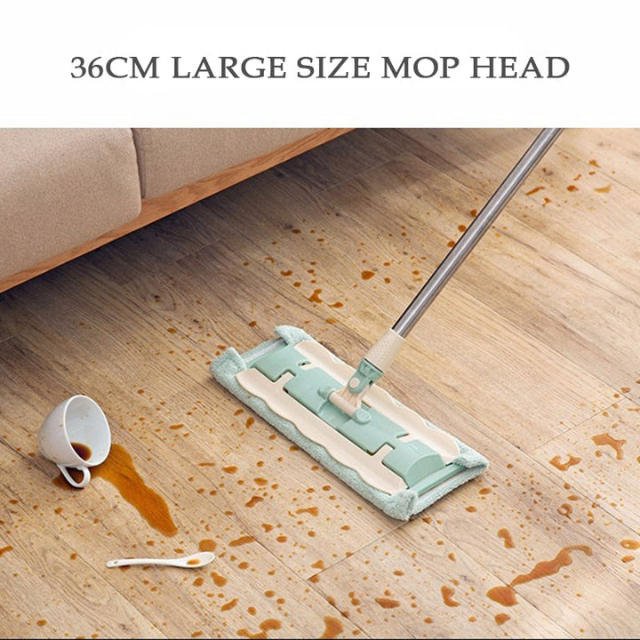 BowLift | 360 Degree Telescopic Large  Flat Mop
