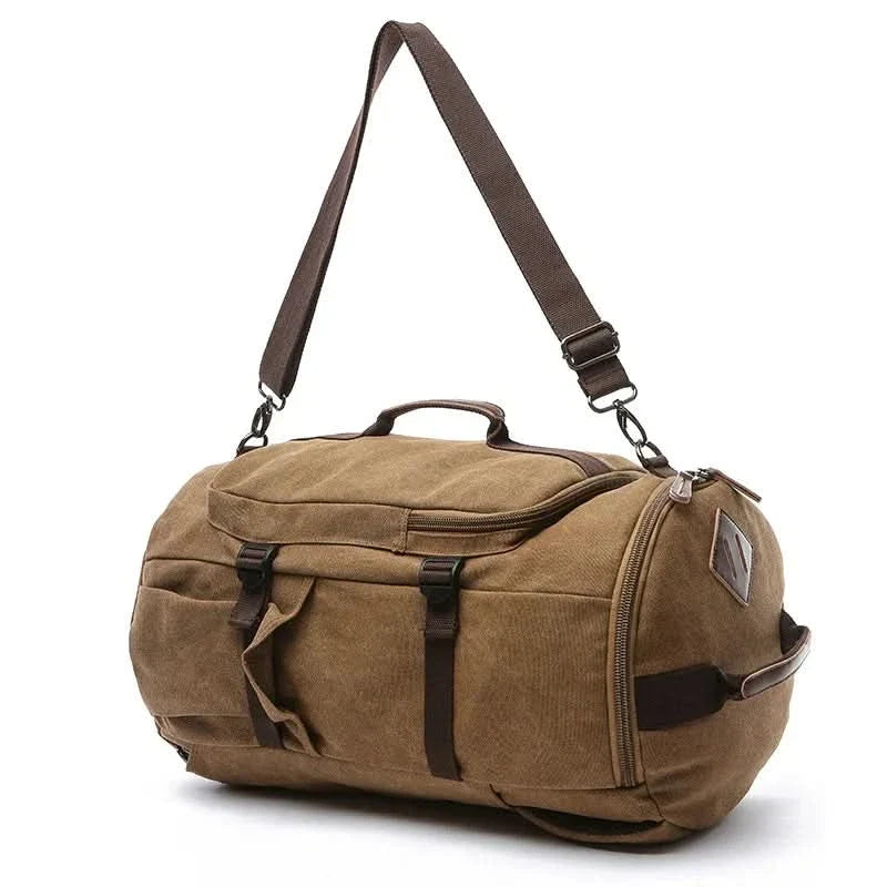 BowLift | Men’s Canvas Duffle Bag for Travel & Daily Use