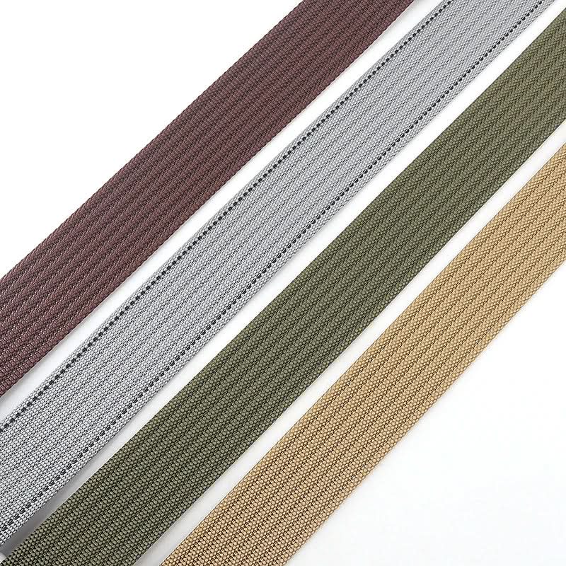 BowLift | Unisex Canvas Belt – Double Metal Ring Buckle, Adjustable