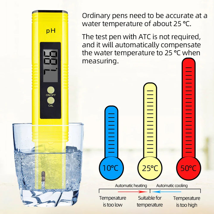 BowLift | PH & ES Digital Water Quality Tester